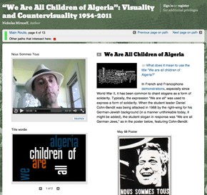 show_algeria_inline A page from We Are All Children of Algeria
