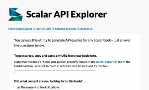 A screenshot of the Scalar API Explorer